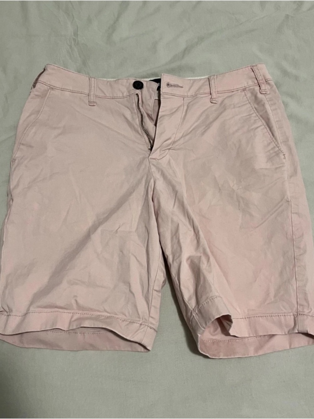 Hollister classic fit chino shorts men’s 30 pink
